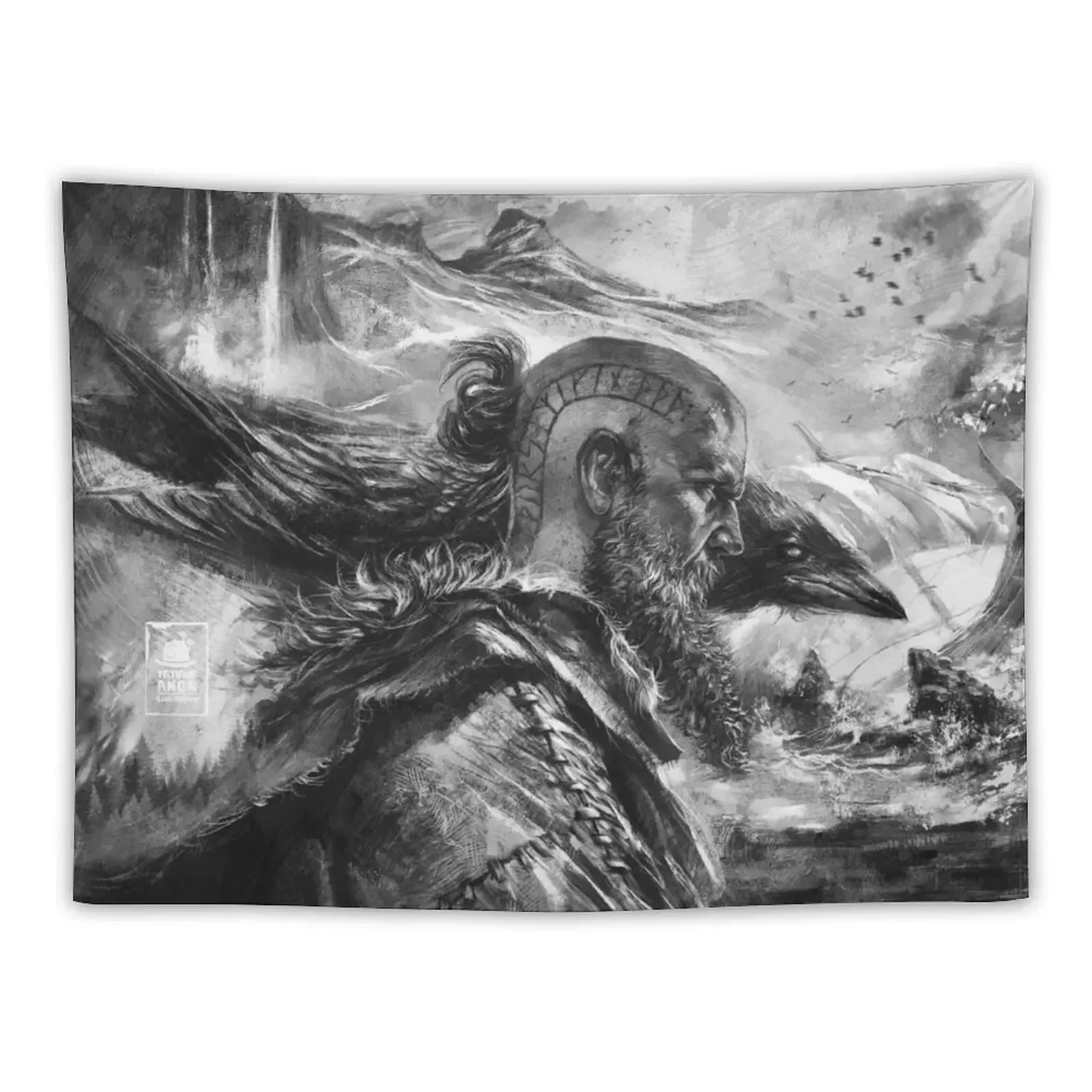 

Among the Gods Tapestry Cute Room Decor Wall Mural Tapestry