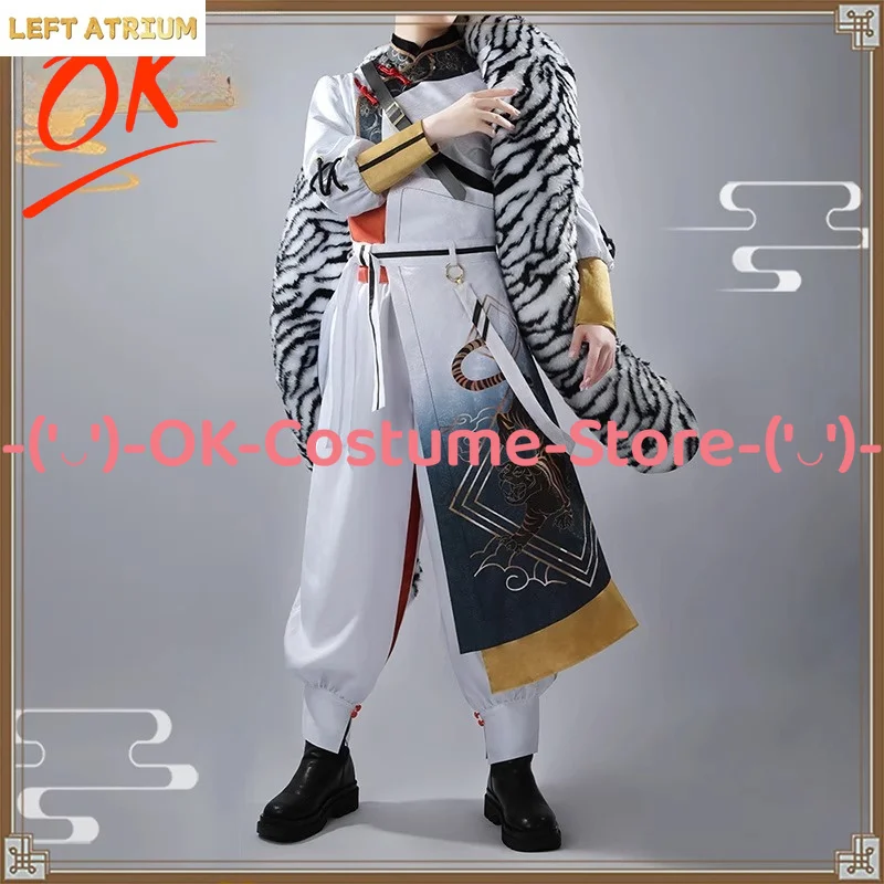 

[Customized Size] NIJISANJI ROF-MAO Kagami Hayato Cosplay Costume Four Gods Theme Anime Character Outfit Halloween Party Uniform