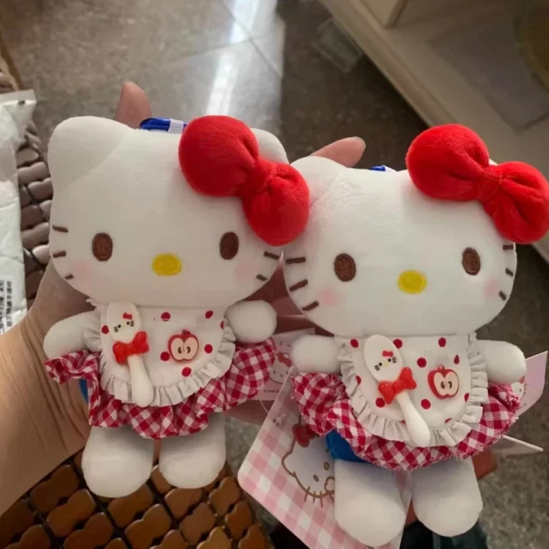 Popolare angelo KT gatto ciondolo borsa da ragazza peluche carino piccolo ciondolo bambola portachiavi decorazione appesa regalo di riempimento in cotone