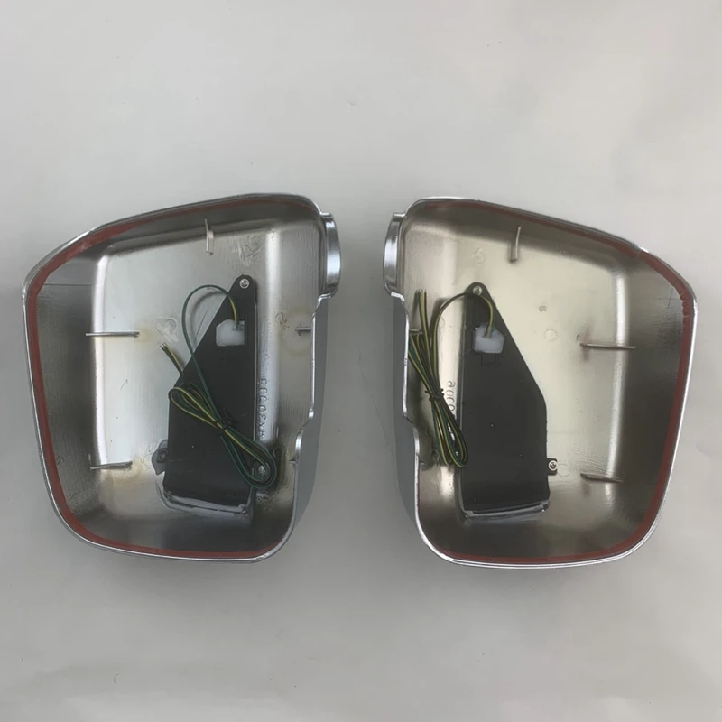 2PCS Car Door Mirror Cover With LED Trim Light Replacement Parts Accessories For Lexus Rx300 XU110 RX 300 Is300 1998 - 2003