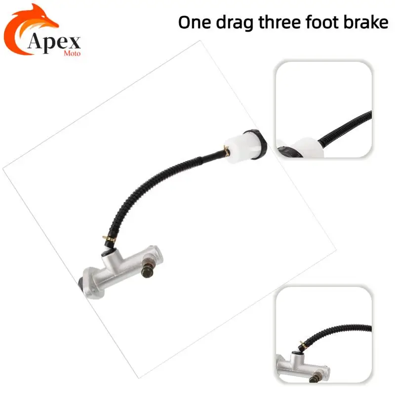 

Высококачественный задний гидравлический тормозной насос для мотоцикла и аксессуары для модификации тормозного насоса с крышкой для масла