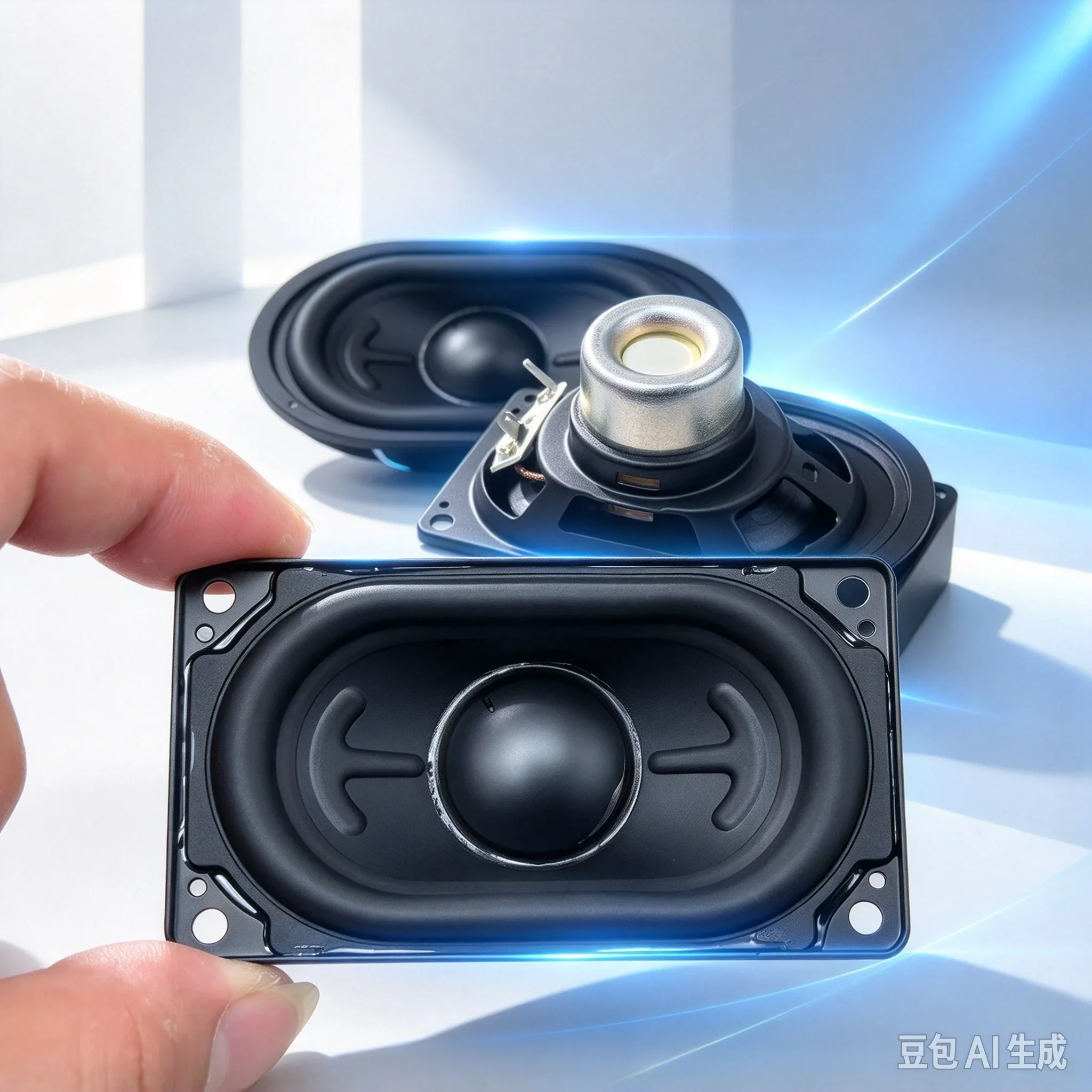 Oval 5×6 Full Range Speaker for Long Stroke Neodymium 3Ohm 20W Driver
