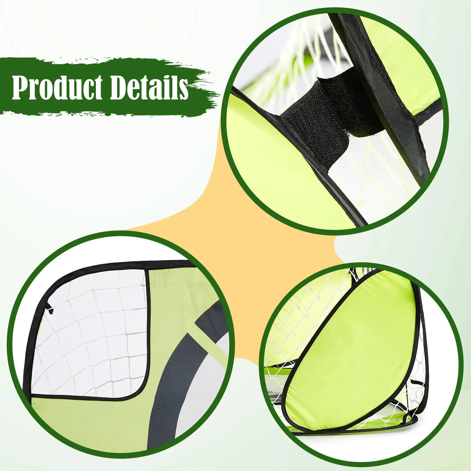معدات تدريب كرة القدم للأطفال، هدف كرة قدم قابل للطي لملعب العشب المحكمة هدية للأطفال