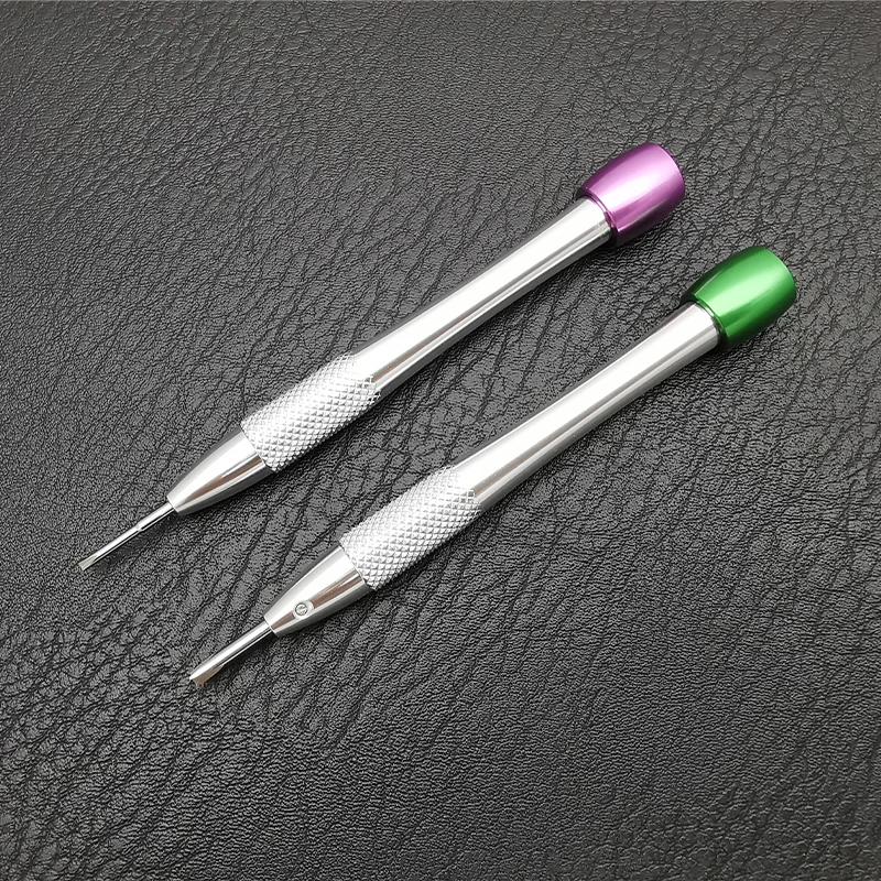 Watchmaker Tools, High Qulity 1.6mm 2.0mm Triangular Watch Case Y Shape Screwdriver For Date Divers Watch Bracelet Replace Tools