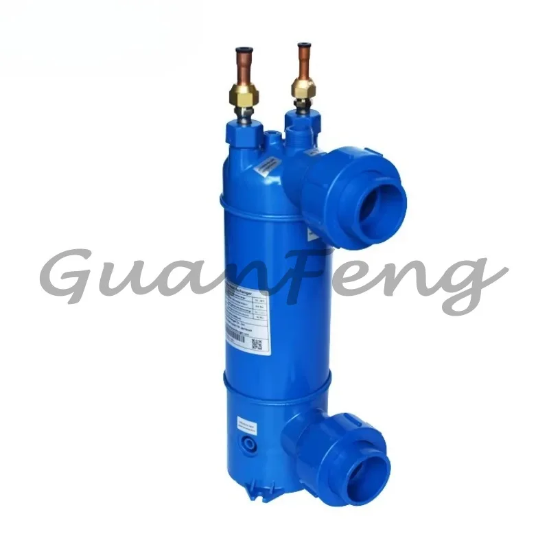 Titanium Swimming Pool Heat Exchanger Condenser, 5KW 17000 BTU/Hr Anti-Corrosion Pool Water Heater