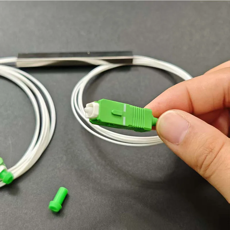 10pcs/1x2 0.9mm PLC Optical Splitter SC/APC fiber 1*2 FBT Optical Coupler SC APC FTTH - Image 4