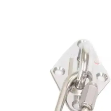 Industrial 304 Stainless Steel Chain for Outdoor For Storm Doors Farm Equipment Storage Dual Hook Easy Installation