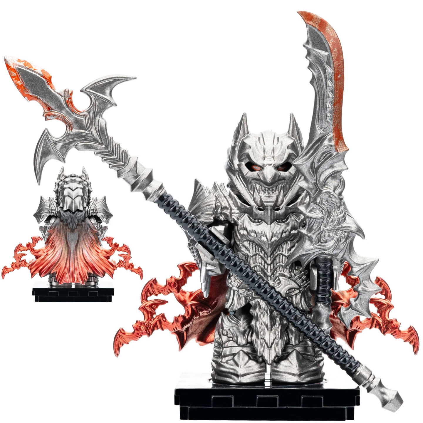 Drittanbieter-Bausteine Figuren-Bausatz Kompatibel mit Ritter des Windes Gус Mad WarriorLE18