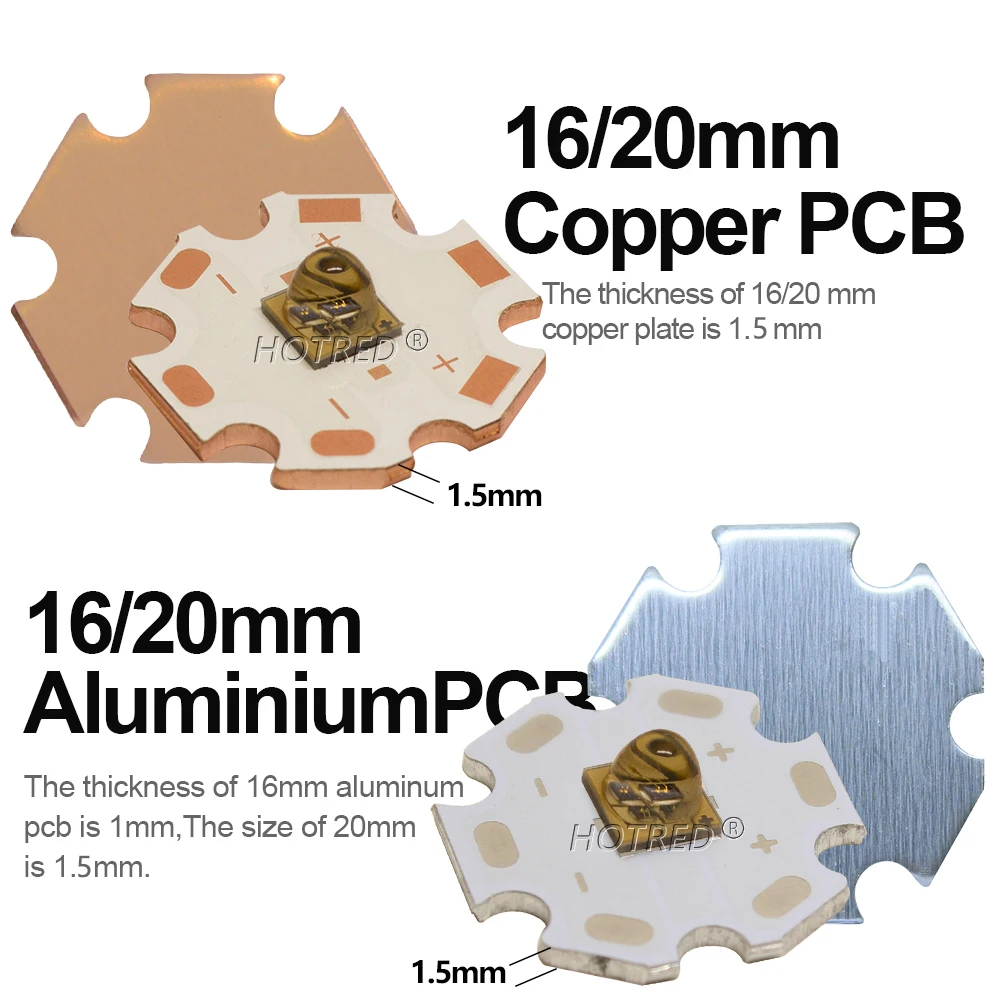 LED 10W Infrared IR 940nm High Power 5050 XML Bead Chip Emitter 4Chips Ceramic Bracket DC2.5-4.0V 1500mA for Night Vision Camera