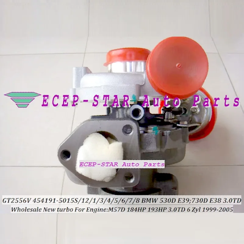 Turbo GT2556V 454191-5015S 454191 454191-5012S 2248906G 2248906H For BMW 530D E39 730D E38 1999-05 3.0L D M57D D30 M57 193HP