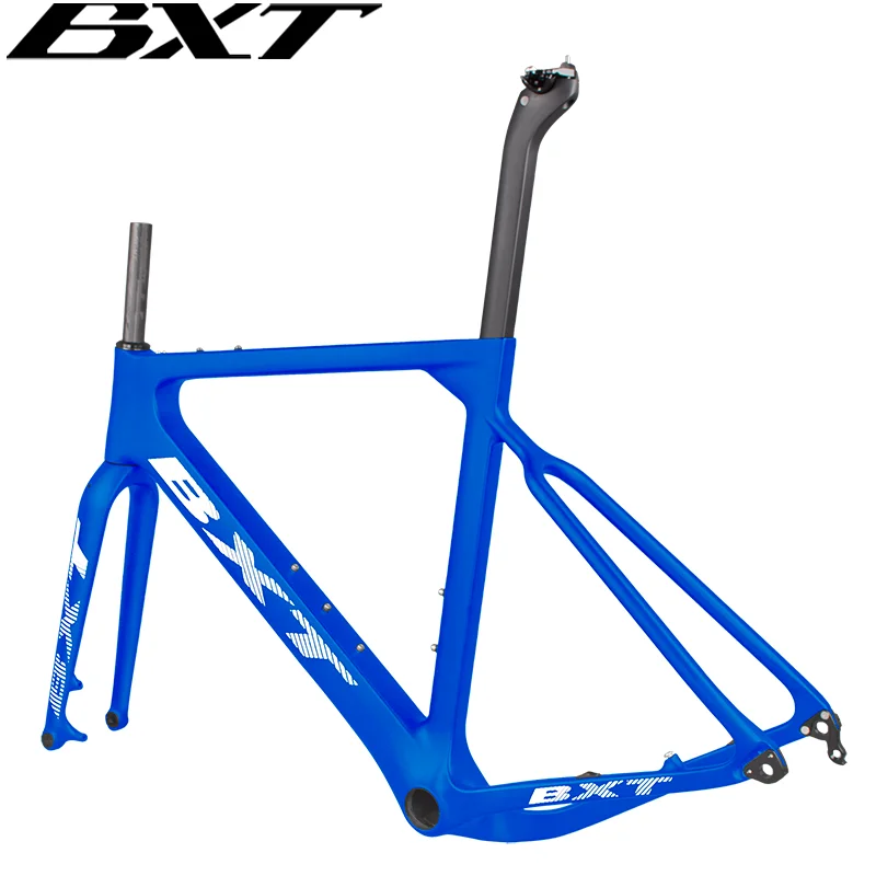 Carbon Gravel frame carbon Fiber Bike 700C Road Frame Axle thru Max 40C Tire Carbon Gravel Frameset Cyclocross Frames