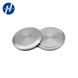 Sanitary 304 316 Stainless Steel Tri Clamp Blind End Cap 25.4 50.5 64 77.5 91 106mm Mirror Polished Food Grade Leakproof Fitting