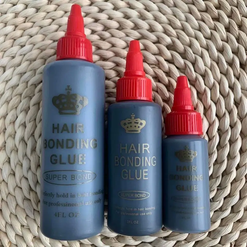 

2 OZ Hair glue for lace wig waterproof Hair Weft Bonding glue adhesives ultra Hold hair bonding glue for lace frontal wig
