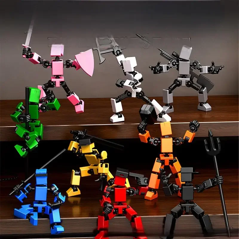 Multi-Gelenk mobile form verschiebende Roboter puppe abnehmbare DIY zusammen gebaute Roboter puppe 3D mobile Gelenk verformung roboter modell