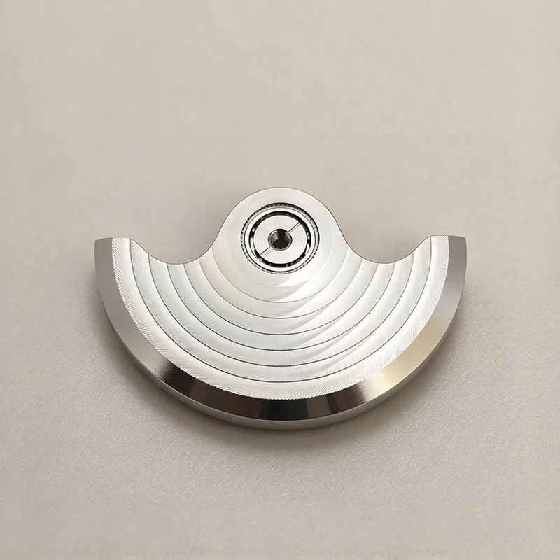 Geneva Striped NH35 Rotor Oscillating Weight, Compatible with NH34, NH35, NH36, NH38, 4R35, 7S26, Watch Mod Accessories