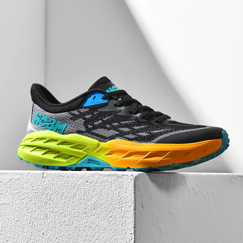 2025New Men Casual Sports Shoes Marathon Race Lightweight Cushioning Men's Running Shoes Outdoor Mountain Shoe Teenagers Walking image 4