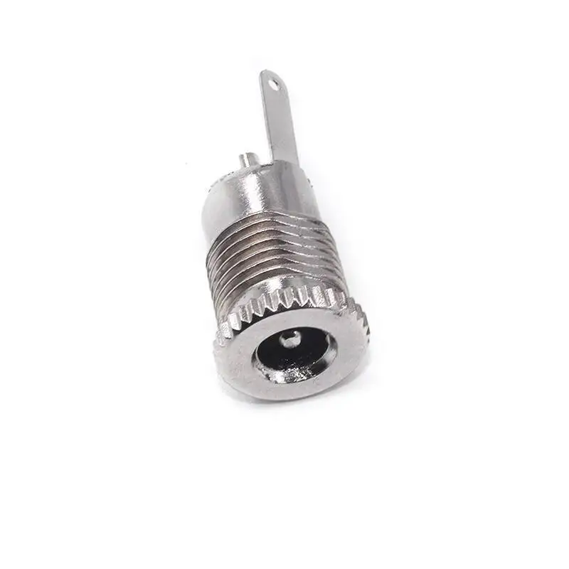 2 Stück DC-099 Stromanschluss Vollmetall-Ladebuchse 5,5*2,1/2,5 mm DC mit Mutterplatte – Detail 5