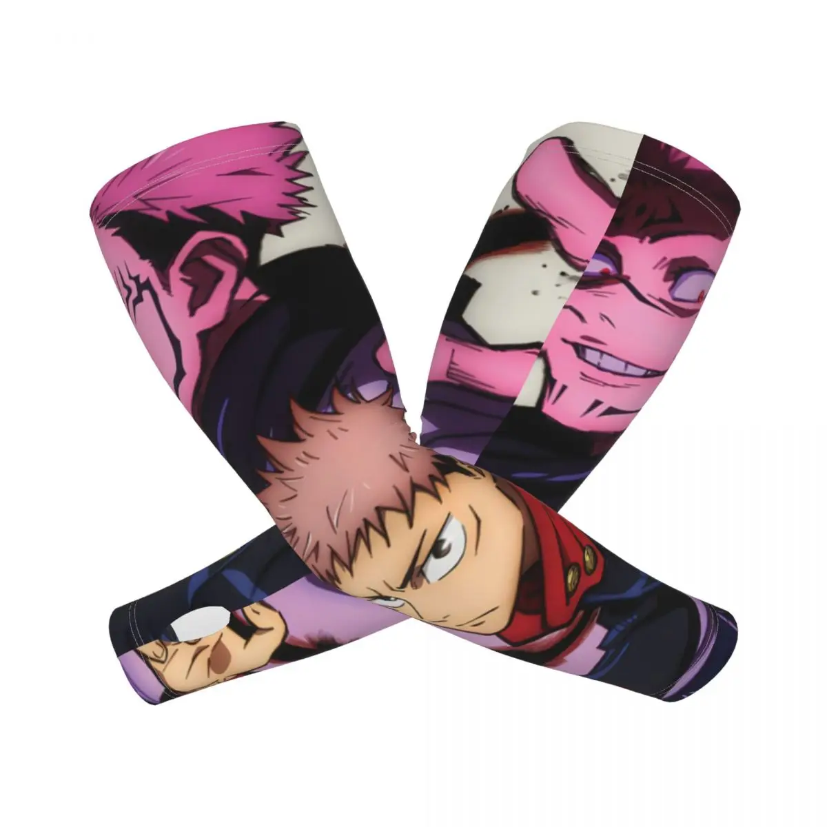 

Megumi Besto Friendo Jujutsu Kaisen Sukuna аниме уличные нарукавники солнцезащитный УФ-защитный чехол летние велосипедные татуировки рукава