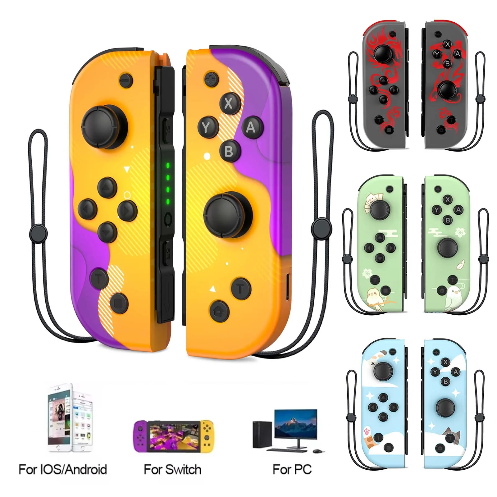 joy pad Consoles For Nintendo Switch/Pc Gamer/Android/Video Mini Handheld Wireless Controller Bluetooth Gamepad With 8bitdo