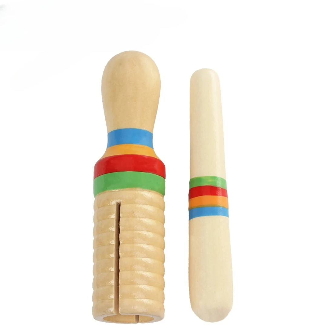 IRIN Orff Single Ringing Drum Percussion Instruments Wooden Small Single-threaded Ring Percussion Cylinder Kids Gift Educational