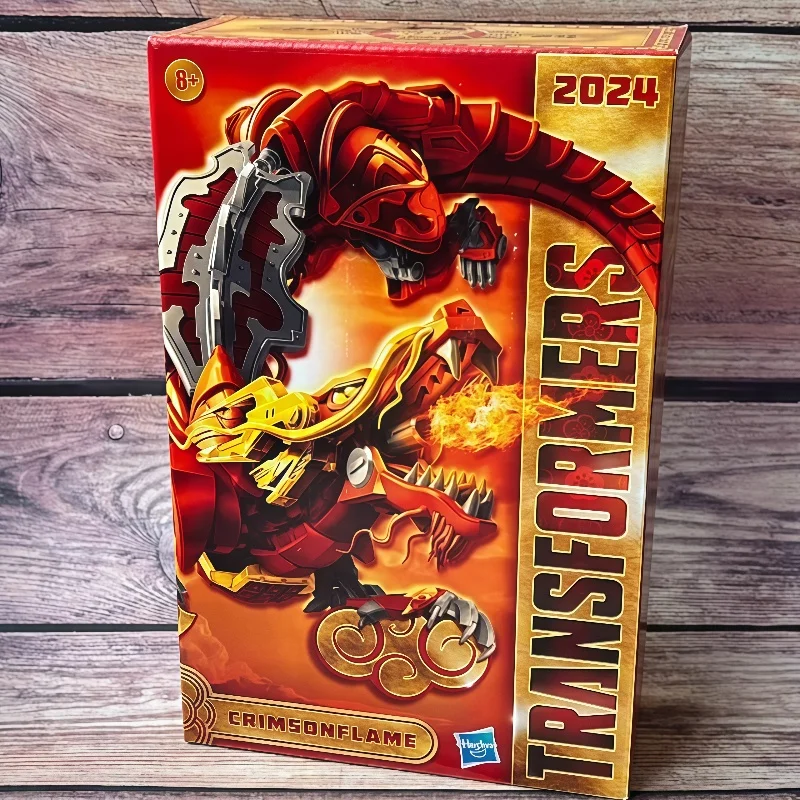 In Voorraad Hasbro Transformers Speelgoed 2024Het Jaar van De Loong Limited Edition Crimsonflame Vervorming Robot Model Verzamel Speelgoed
