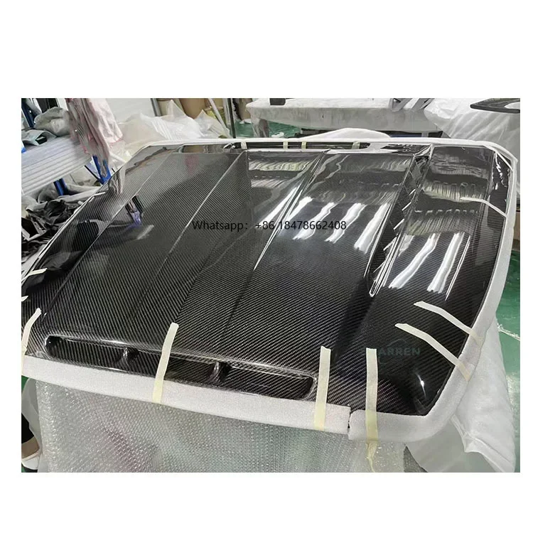 New Dry Carbon Fiber Engine Hood G-Class W464 W463 G63 G65 G500 Dry Carbon Fiber Engine Hood for