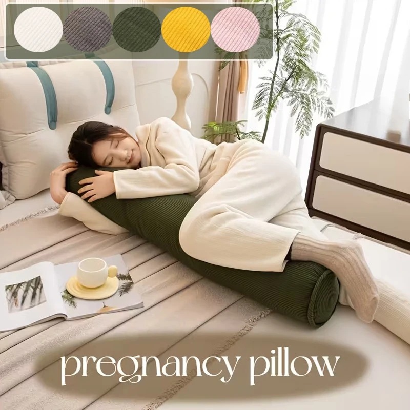 

Cylindrical Long Pillow, A Soft Long Bolster Forside Sleeping, A Headboard and Backrest Pillow,suitable for Sofas and Bed Heads