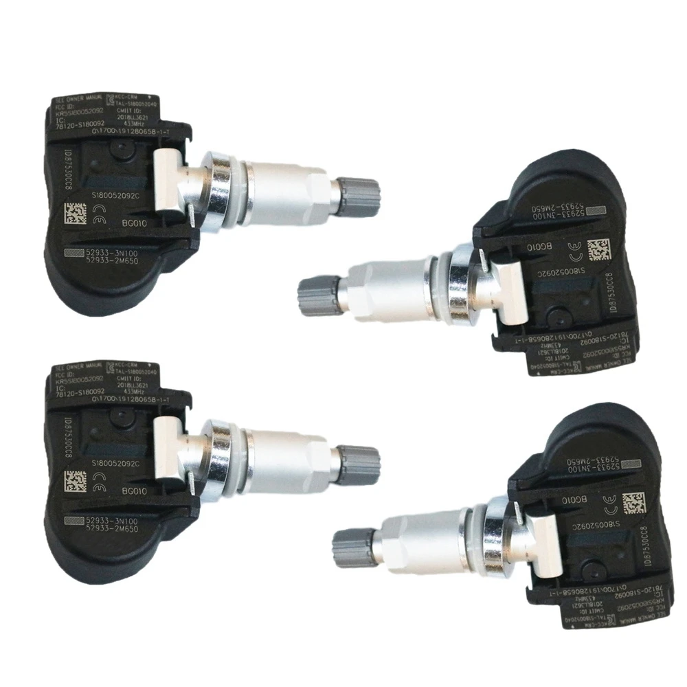 

Датчик давления в шинах TPMS для Hyundai I30 I55 Equus Creta Kia Venga Sorenta Picanta Ceed 529333N100 52933-2M650, 4 шт.