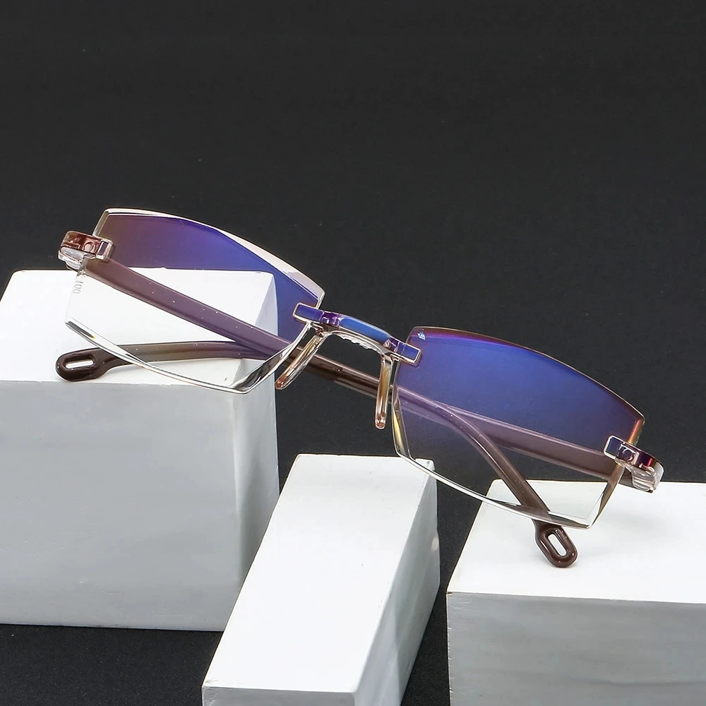 Männer Lesebrille Frauen Anti Blau Licht Brillen HD Presbyopie Brille Unisex 0 Bis +4,0 Gläser – Detail 4