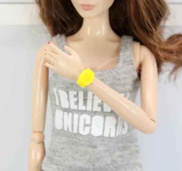 Doll accessories sunglassess necklace toy watch bracelet earings for Bbie dolls Top36