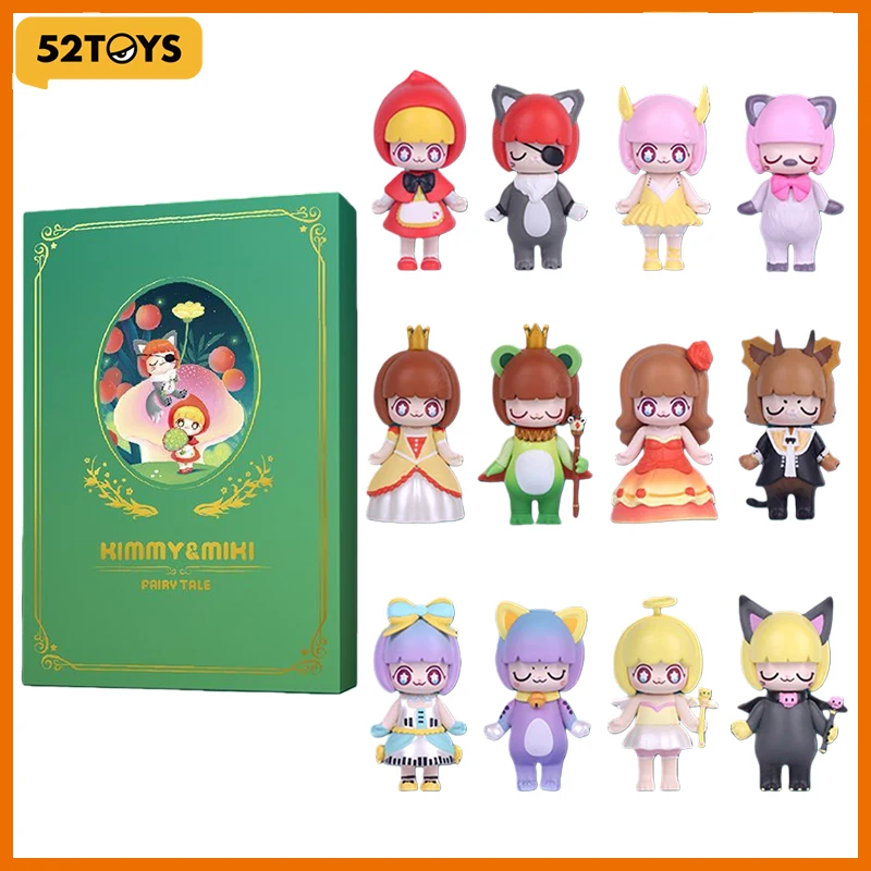 

Распродажа: 1 коробка, 10 шт. 52TOYS Kimmy-Mik Fairy Tale Mini Series, игрушки-сюрпризы в закрытой упаковке, лимитированная серия, подарочная коробка