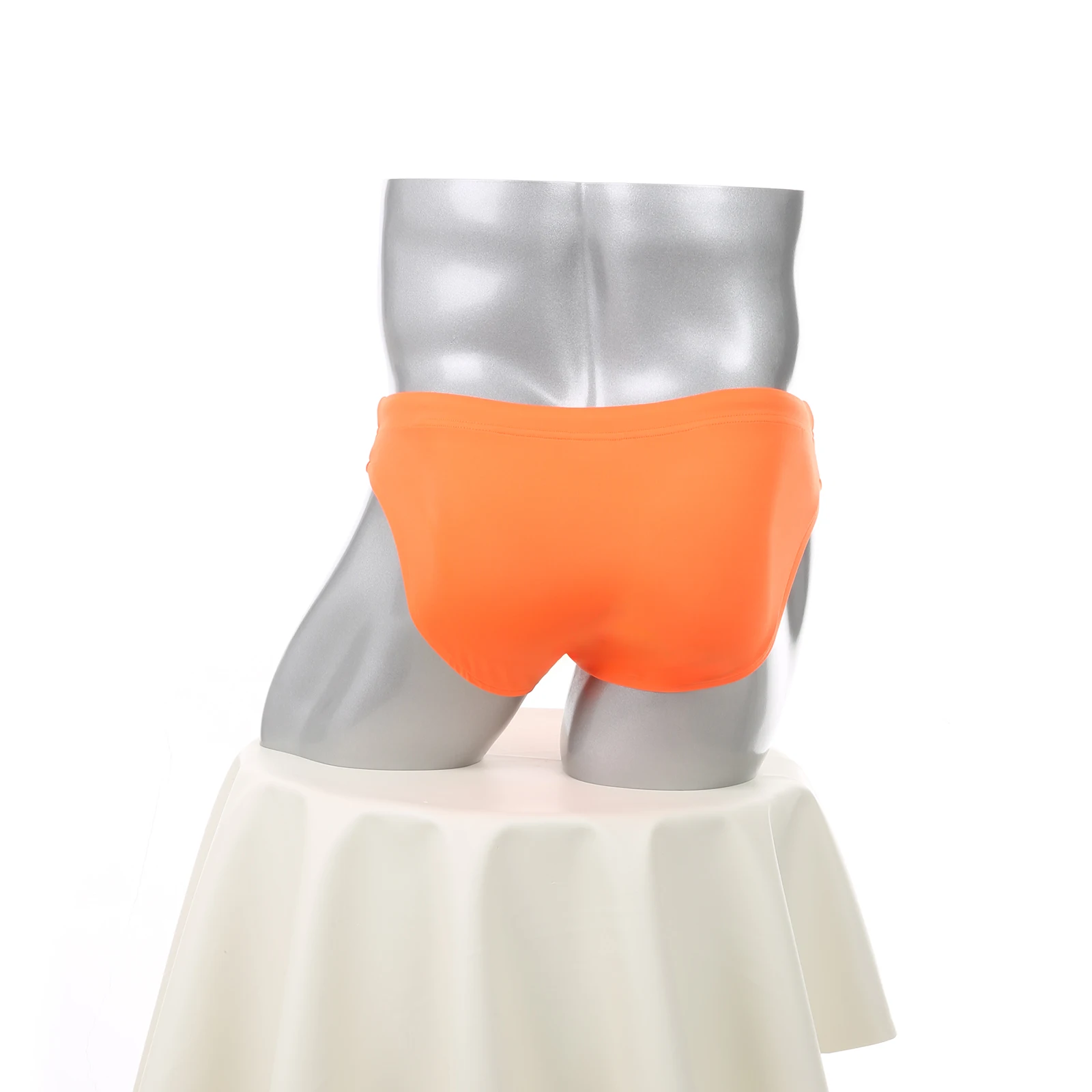 Bikini-Slip mit Kordelzug für Herren, niedrige Taille, sexy Unterwäsche, U-konvexe Unterhose, einfarbig – Detail 25
