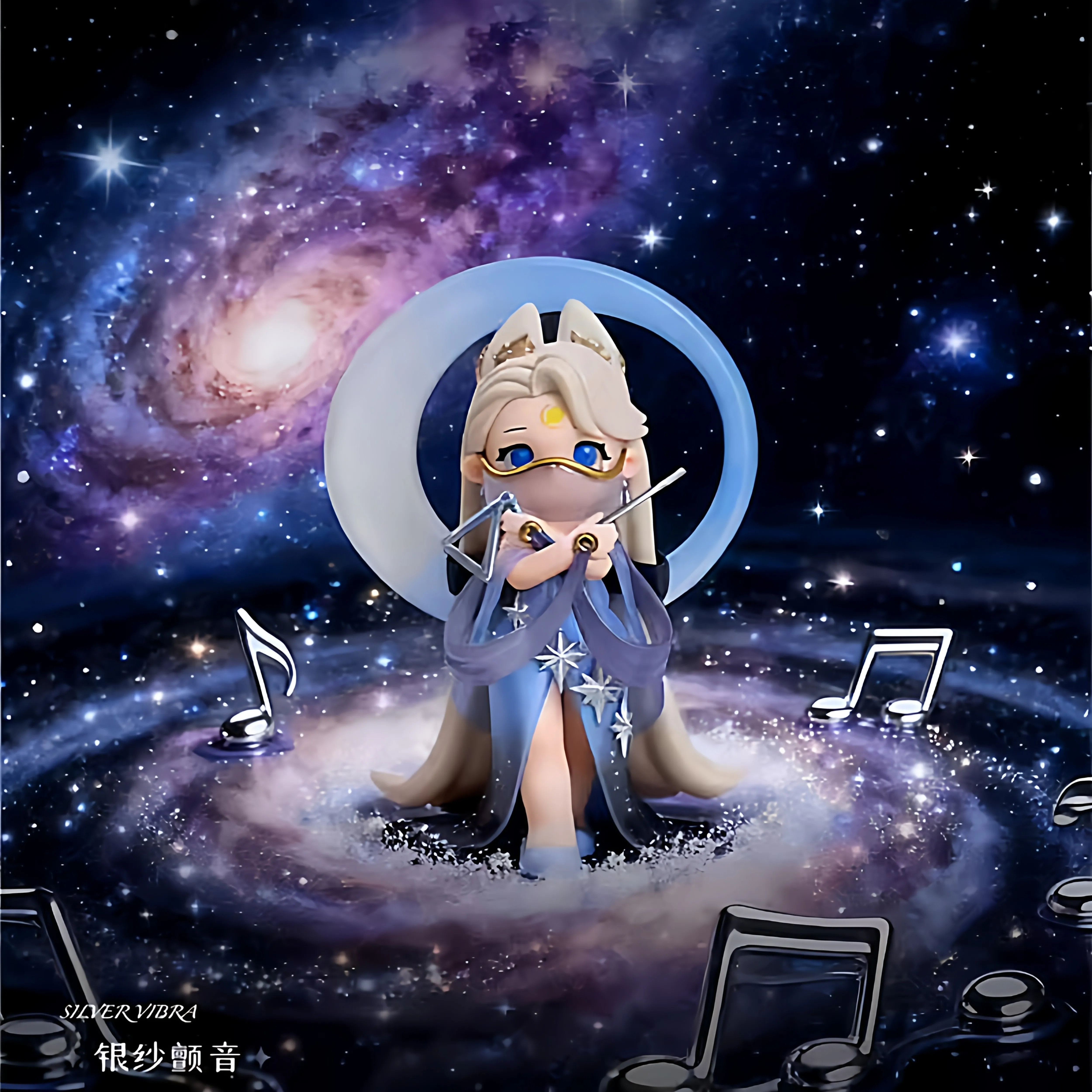 

Оригинальная коллекционная фигурка Vivistar Dream Orchestra Prologue Heartstring Rhythm Blind Box, милая игрушка для декора дома, подарок для девочек