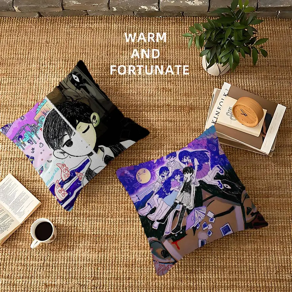 Game OMORI Pillowcases Home Bedding Decorative Pillow Cover Wedding Super Soft Pillow Case