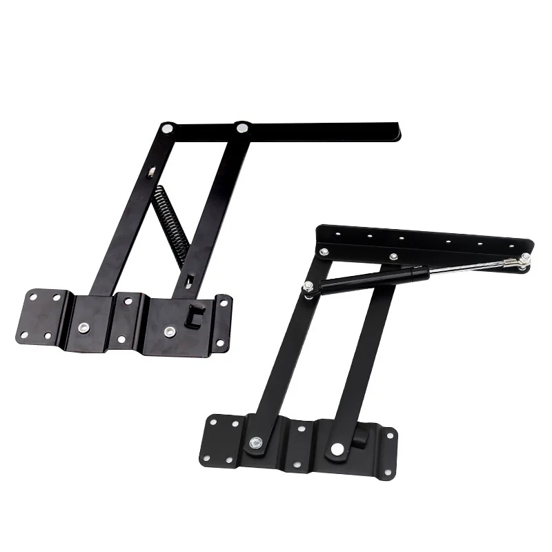 2pc Coffee Table Folding Height Adjustment Mechanism, Multifunctional Support Stand, Table Lift, Cushioned Height Adjustment