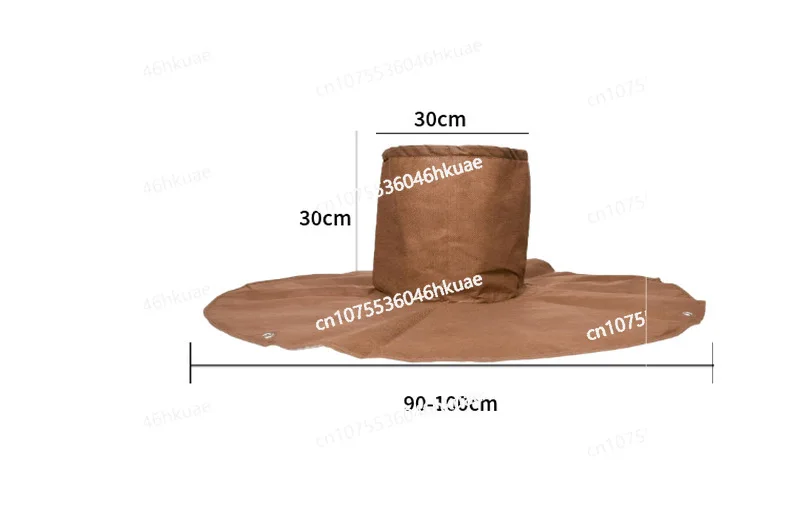 

landscape trees winter temperature protection bags roots protective covers flower tree poles cold-proof and antifreeze covers