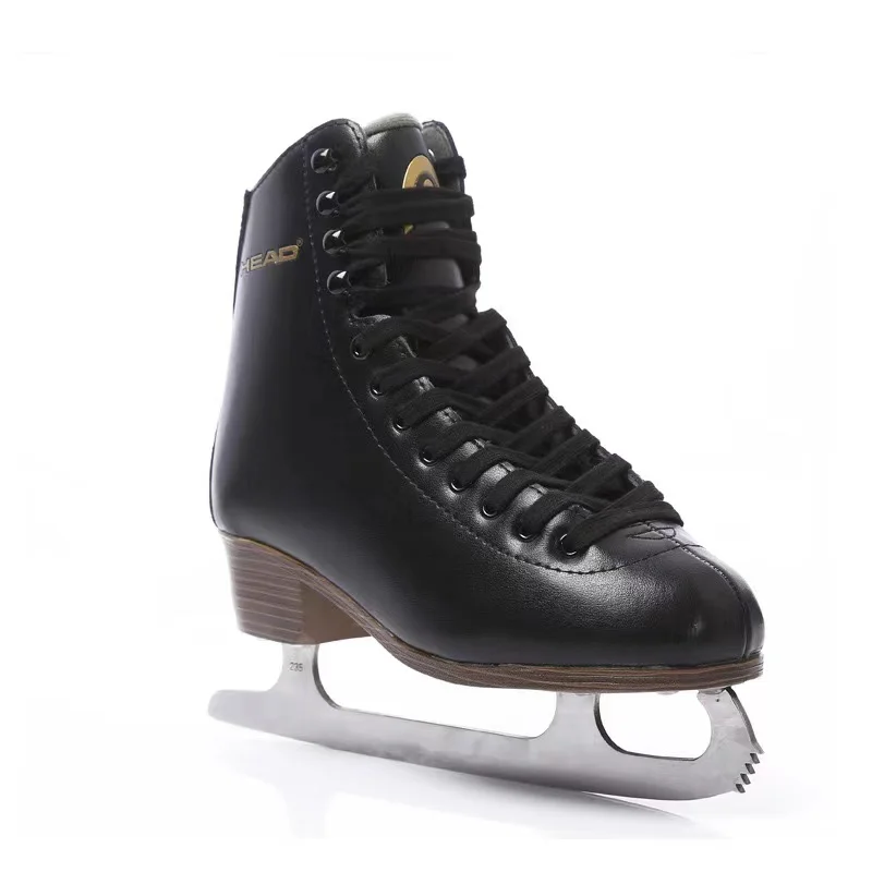 

Genuine Leather Ice Skates Shoes for Men and Women, Figure Skating Sneakers, Real Ice Blade Shoes, Professional Adults and Kids