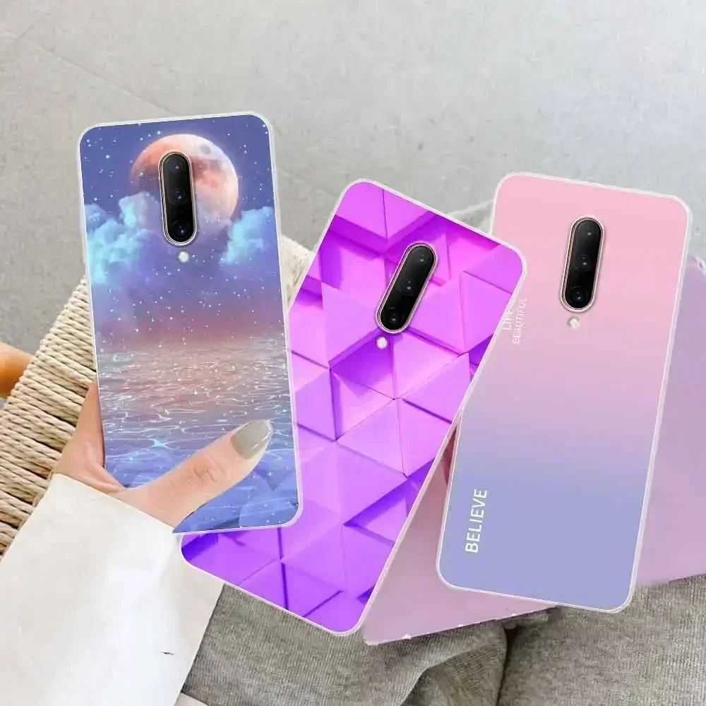 Voor OnePlus 7 Case Clear Schokbestendig Siliconen Zachte Bumper Telefoon Case Voor OnePlus 7 Pro Back Cover Coque Voor OnePlus7 7Pro Fundas