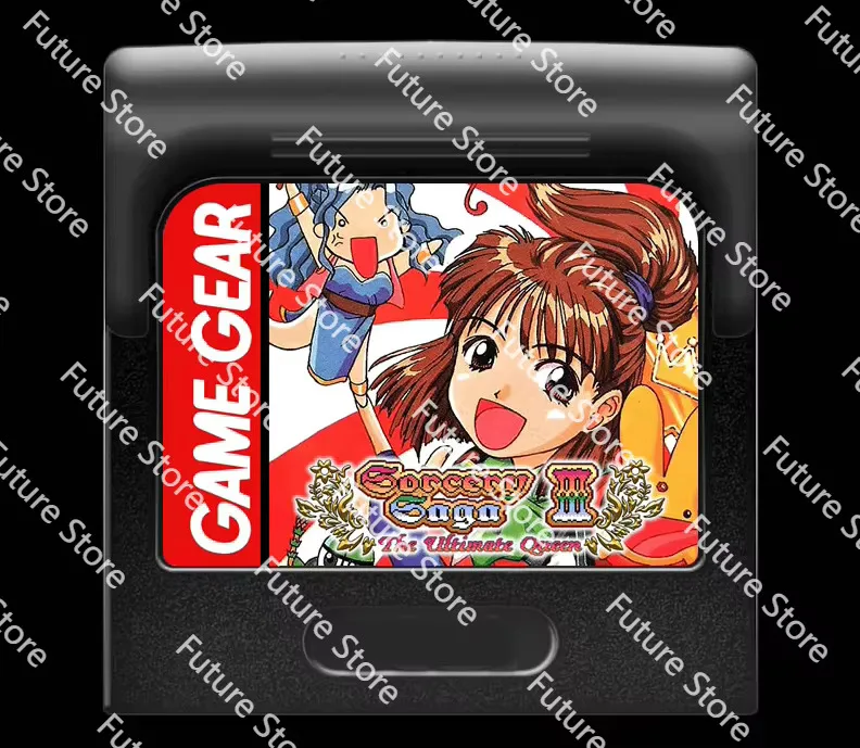 8bit game GAME GEAR cartridge : Madou Monogatari III - Kyuukyoku Joou-sama [v1.2]( USA   English Version!! ）