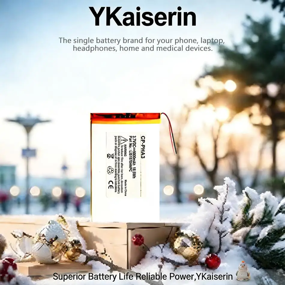 

Audio Device And Plug Battery Long Lasting Lightweight LIS1570HNPC 5000Mah For Sony SY6 Pha-3 4-Wire