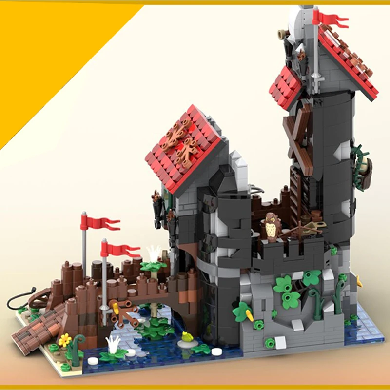 1725 pièces City Street Wolfpack The Tower BDP5 Edition MOC Blocs de construction modulaires personnalisables Éducatifs DIY Jouets de vacances pour garçons Cadeaux