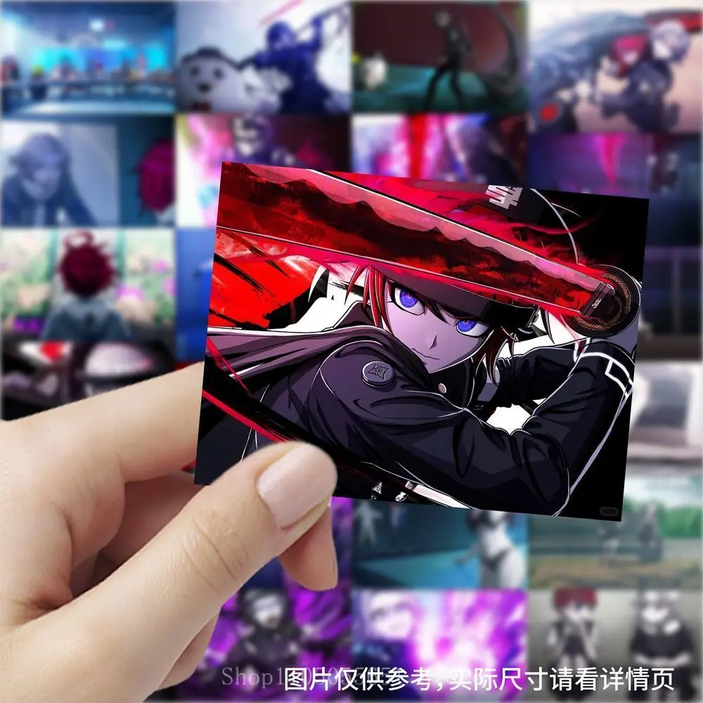 Hundred Line Last Defense Academy Aotsuki Eito, мультяшные наклейки, креативные детские канцелярские принадлежности, студенческая коллекция сообщений, подарок