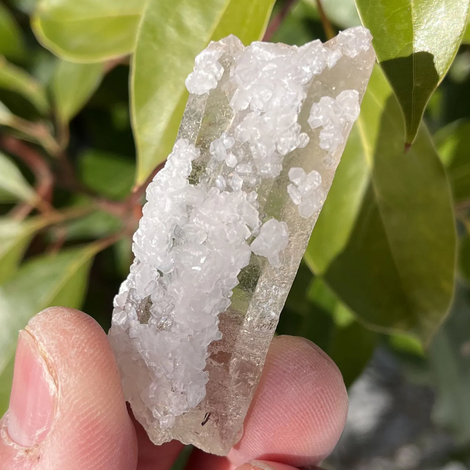 Natural twin crystal pillars and calcite symbiotic crystal cluster specimens Feng Shui energy healing stone