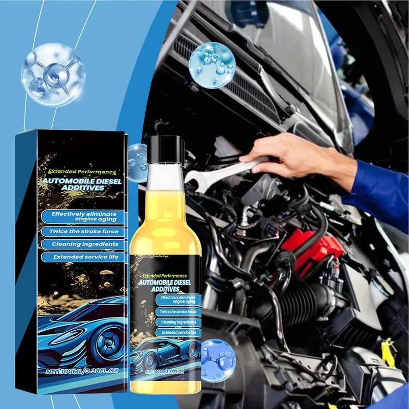 Injector Cleaner Oil Additive Complete Stabilizer & Deep Cleaning Oil Cleaner Oil Injector Cleaner Effective Oil System Cleaner