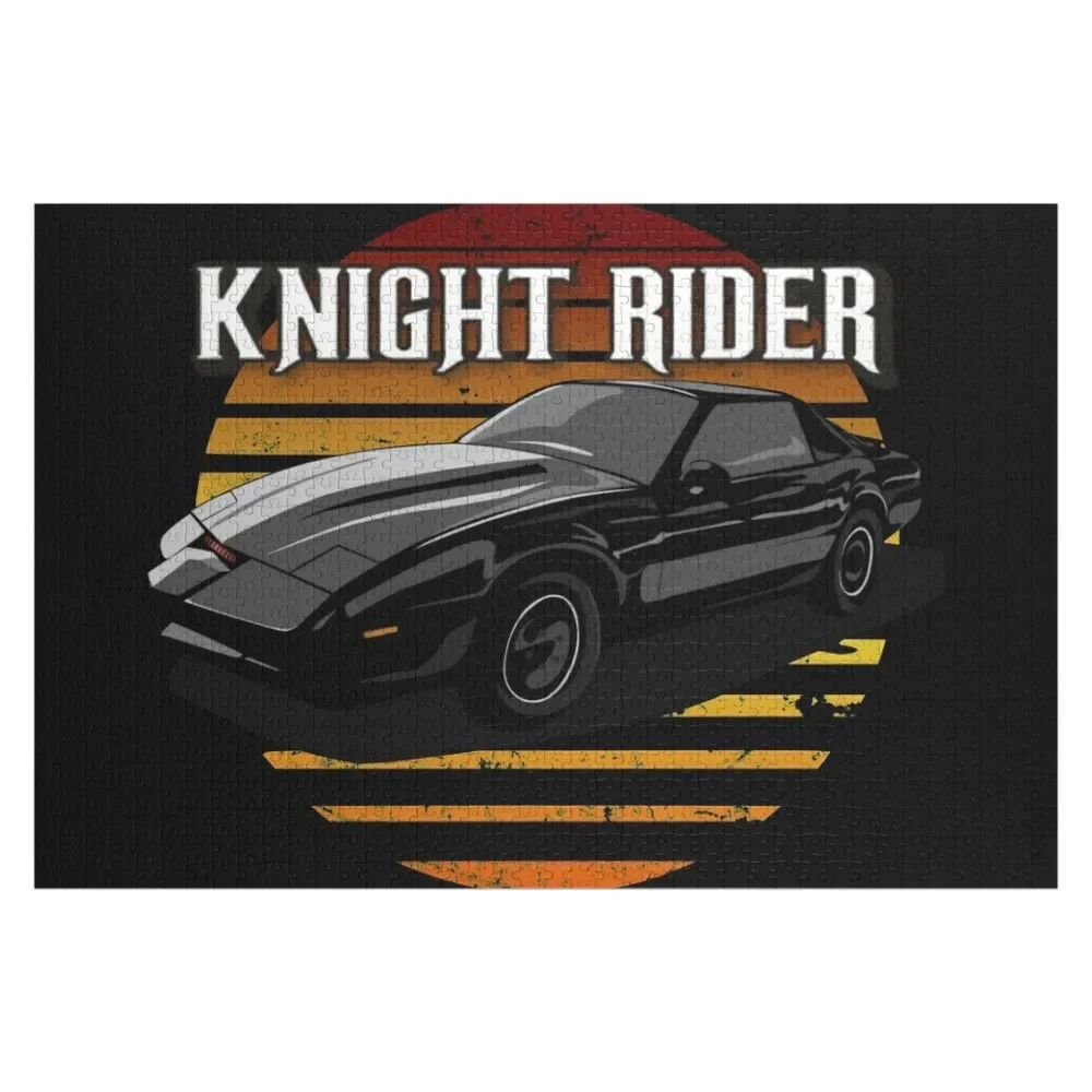 

Knight Rider KITT Jigsaw Puzzle Jigsaw Pieces Adults Wood Name Puzzle