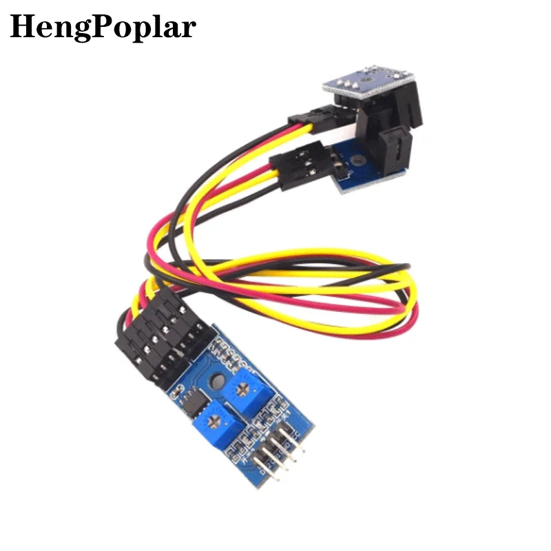 DC 3.3V-5V Motor Tester Speed Measuring Sensor Detection Module With Optocouplers Dupont Wires 2 PCB Sensor Board