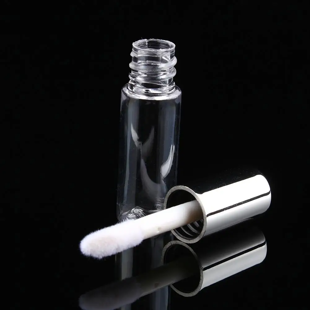 45pcs Transparent Cosmetic Lip Gloss Tubes DIY Mini Lipstick Bottles 1.2ml Beauty Makeup Tool Sample Container