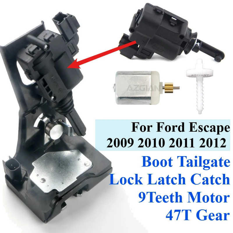 

9L8Z-7843150-B Tailgate Door Lock Latch Actuator Motor for Ford Escape Boot Rear Trunk release Power Gear 2009 2010 2011 2012