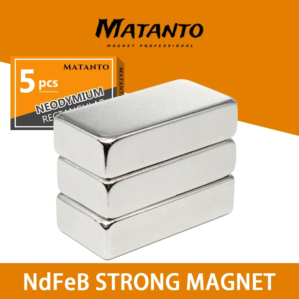 

1/2/3/5PCS 40x20x10mm Quadrate Super Strong Powerful Magnets N35 Thick Block Permanent Magnet 40x20x10 Neodymium Magnet 40*20*10