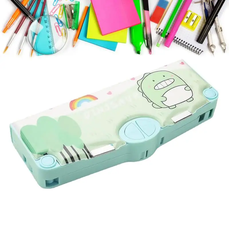 Multifunctional Pencil Box School Student Stationery Box Children Pencil Storage Box Large Capacity Pencil Case For Kids Gifts